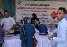 أبو المجد يتفقد أعمال أول أيام الكشف الطبي بجامعة المنيا