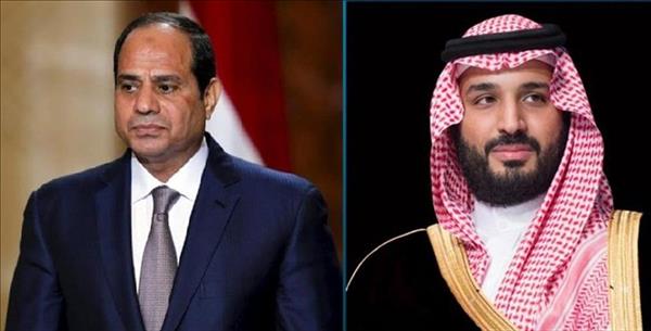 ولي العهد السعودي والرئيس عبد الفتاح السيسي