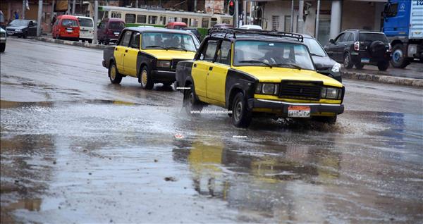 أمطار غزيرة لنوة عيد الميلاد على الإسكندرية