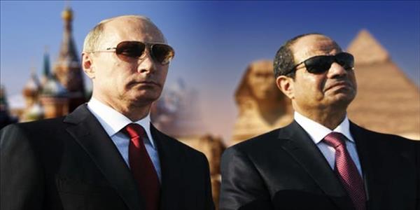 عبد الفتاح السيسي وفلاديمير بوتين