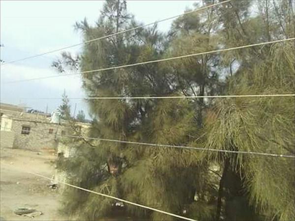 صورة توضح الاسلاك المتهالكة