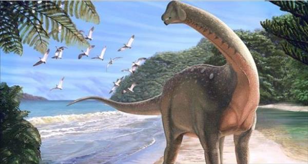 صورة تخيلية لشكل الديناصور المكتشف