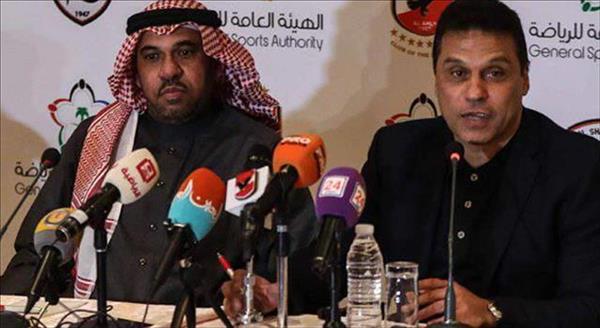 فؤاد أنور وحسام البدري خلال المؤتمر الصحفي 