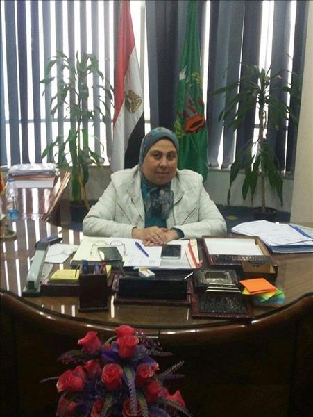  د.روفيدة سلطان وكيل وزارة الصحة بالمنوفية 