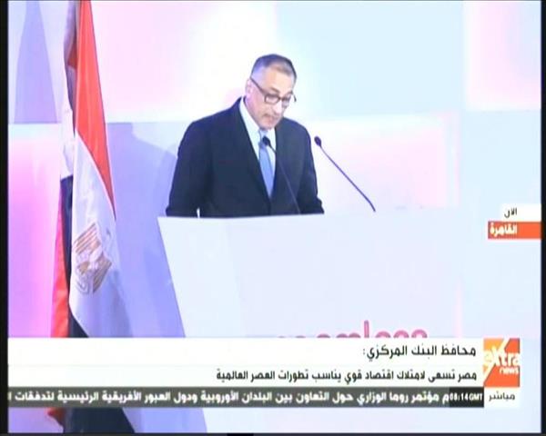 طارق عامر محافظ البنك المركزى المصرى