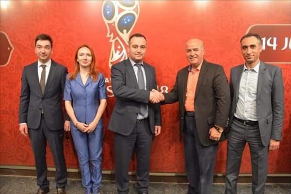 الفار نائبا عن وزير الرياضة في تدشين البيت الروسي للمشجع المصري