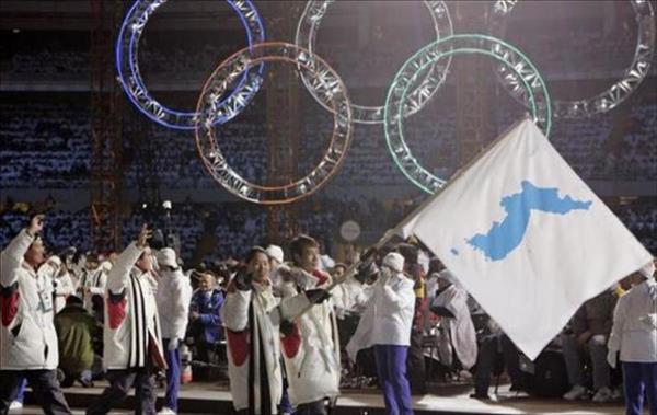 صورة من حفل افتتاح الأولمبياد الشتوي