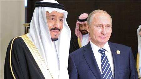 الرئيس الروسي والعاهل السعودي
