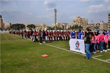 المركز الأوليمبي يستضيف منافسات الدوري المصري لكرة القدم الأمريكية 