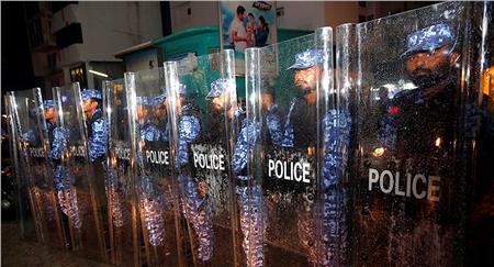 مظاهرات المالديف