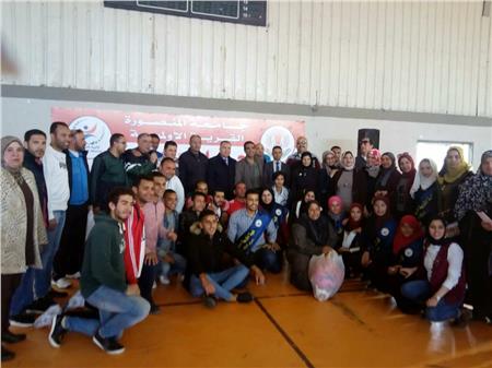 ختام فعاليات المهرجان الرياضي لطلبة وطالبات جامعة المنصورة