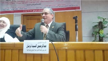 الدكتور عبد الرحمن قرمان نائب رئيس جامعة المنوفية