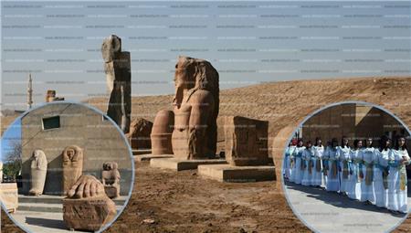 الكنوز الأثرية بمنطقتي صان الحجر وتل بسطة بمحافظة الشرقية
