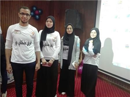 جامعة المنيا تشارك فى مؤتمر المبادرات الطلابية بـــ "المنصورة"
