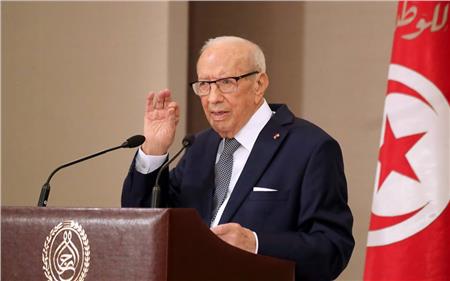 الرئيس التونسي الباجي قايد السبسي 
