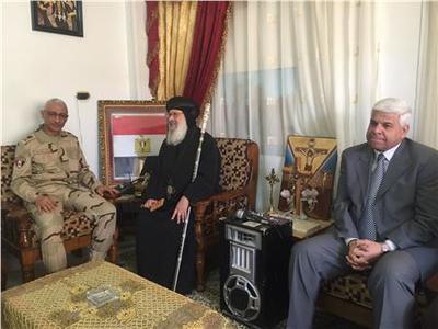 تهنئة الأقباط في شمال سيناء من اللواء حرحور والقيادات الأمنية