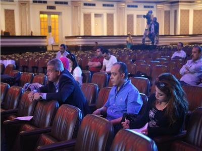 وزير الشباب يشهد البروفة النهائية لحفل ختام مسابقة إبداع بجامعة القاهرة