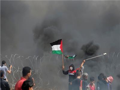 صورة من الأحداث بقطاع غزة الجمعة