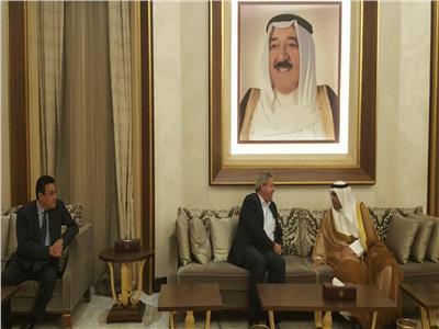 وزير الشباب يصل الكويت لحضور  حفل ختام «الكويت عاصمة الشباب العربي» 