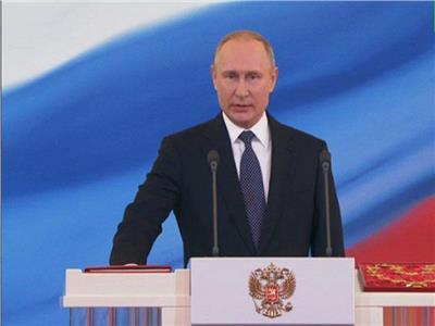 الرئيس الروسي فلاديمير بوتين يؤدي اليمين