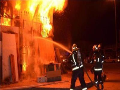 وفاة طفل إثر حريق بمنزله في السويس   