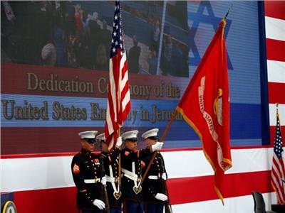 صورة من رويترز لافتتاح السفارة الأمريكية بالقدس