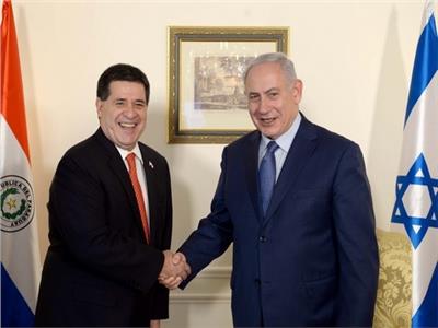 رئيس وزراء إسرائيل بنيامين نتنياهو ورئيس باراجواي هوراسيو كارتيس