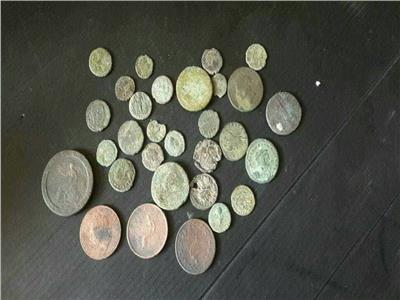 الهملات المعدنية التي تم العثور عليها