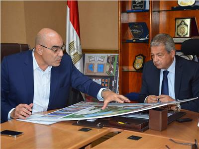 وزيرالرياضة يلتقي بالمهندس هشام نصر رئيس الاتحاد المصري لكرة اليد