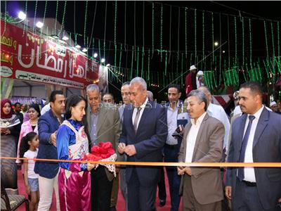 افتتاح معرض «أهلا رمضان» للأجهزة الكهربائية والملابس بالسويس