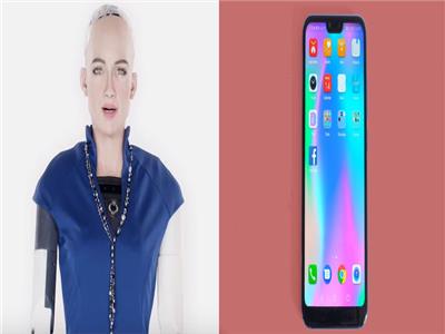 الروبوت «صوفيا» تعلن عن هاتف «Honor 10» الجديد