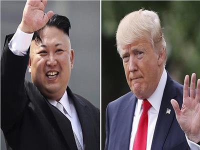 الرئيس الأمريكي دونالد ترامب وزعيم كوريا الشمالية كيم جونج 