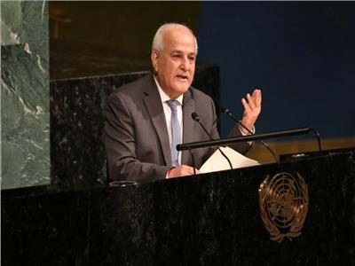 مندوب فلسطين لدى الأمم المتحدة السفير رياض منصور - صورة من رويترز