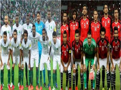 المنتخب المصري والمنتخب السعودي