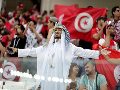  أجواء ملعب مباراة تونس وانجلترا 