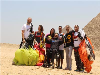 إنطلاق مهرجان مصر الدولي الأول للقفز الحر بالمظلات اليوم 