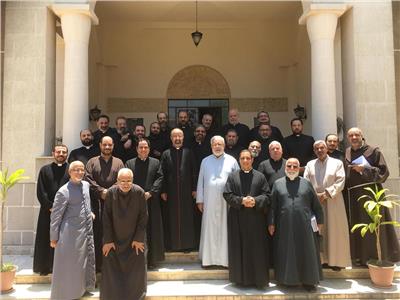 بطريرك الأقباط الكاثوليك يجتمع مع كهنة الايبارشية البطريركية