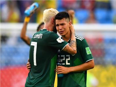حسرة مكسيكية بعد الخسارة أمام البرازيل