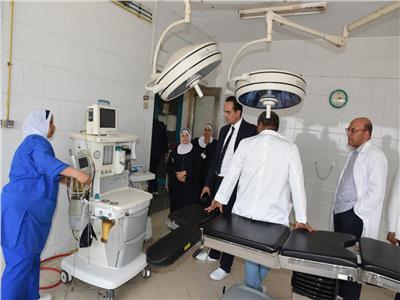 حملات التفتيش على مستشفيات محافظة الجيزة
