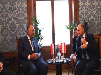 وزير الخارجية يلتقي رئيس البرلمان النمساوي والمجلس الوطني