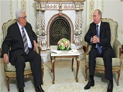فلاديمير بوتين ومحمود عباس