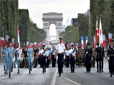 الرئيس الفرنسي يشهد احتفالات بلاده بذكرى 14 يوليو