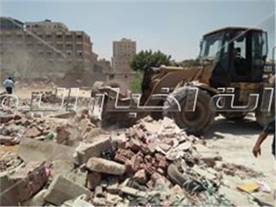 إزالة التعديات والمخالفات  بمدينة نصر
