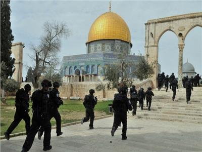 اقتحام قوات الاحتلال الصهيوني للمسجد الأقصى