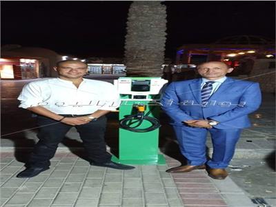 تدشين أول محطة  لشحن السيارات الكهربائية في مصر