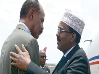 الرئيس الصومالي ورئيس إريتريا