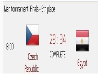 نتيجة منتخب مصر 