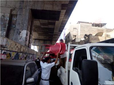 أمن القاهرة يواصل حملات مكبرة لإزالة الإشغالات بالعاصمة