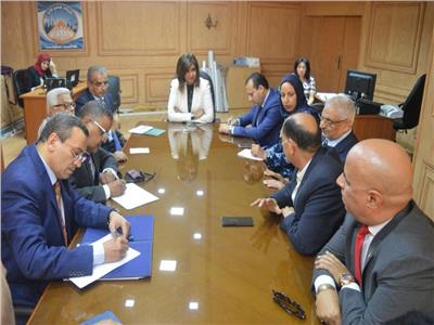 وزيرة الهجرة تستقبل وفدًا من أعضاء اتحاد المصريين بالخارج