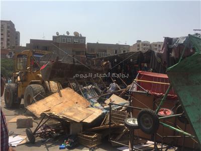 أمن القاهرة يُطهر 22 منطقة من الإشغالات